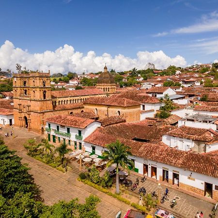 Posada Del Campanario Barichara Esterno foto