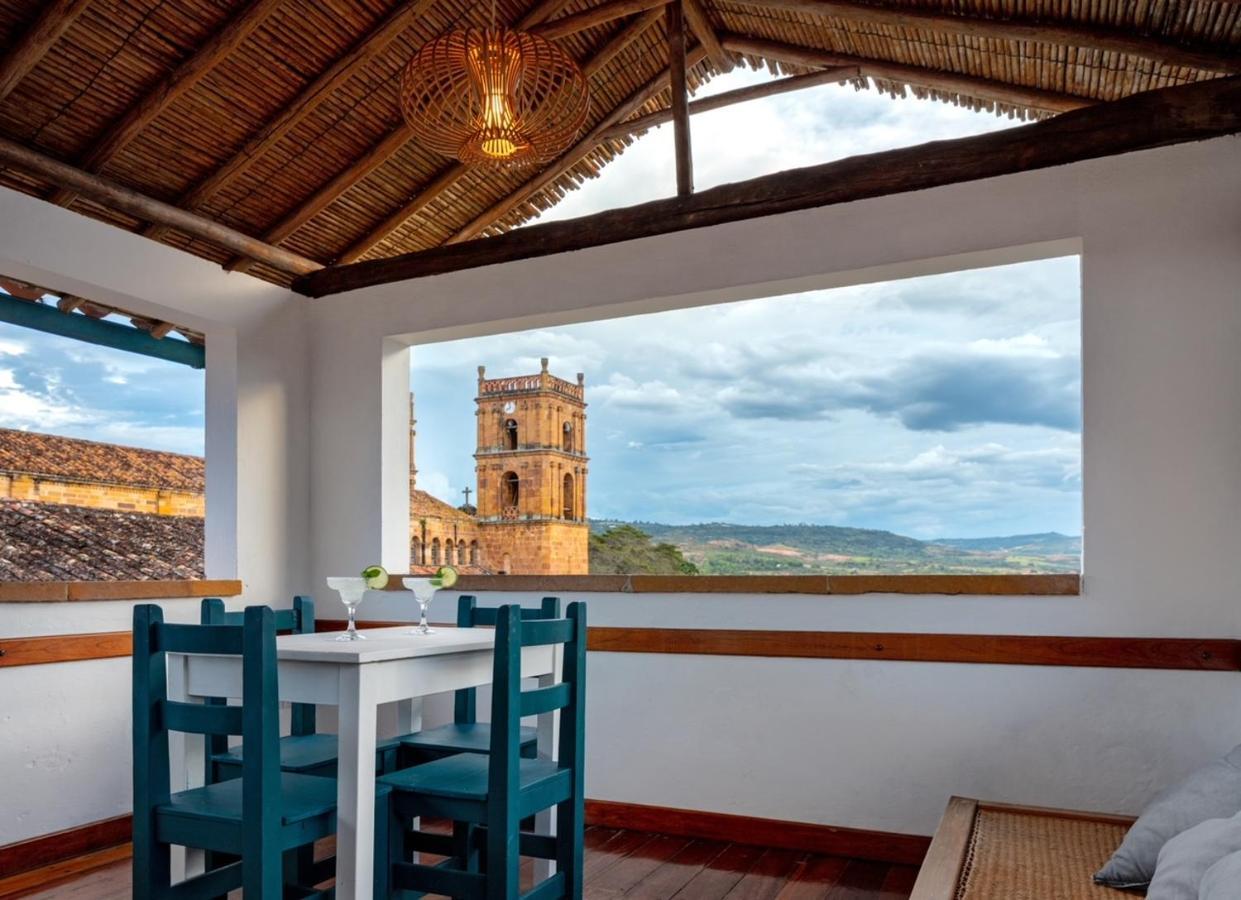 Posada Del Campanario Barichara Esterno foto