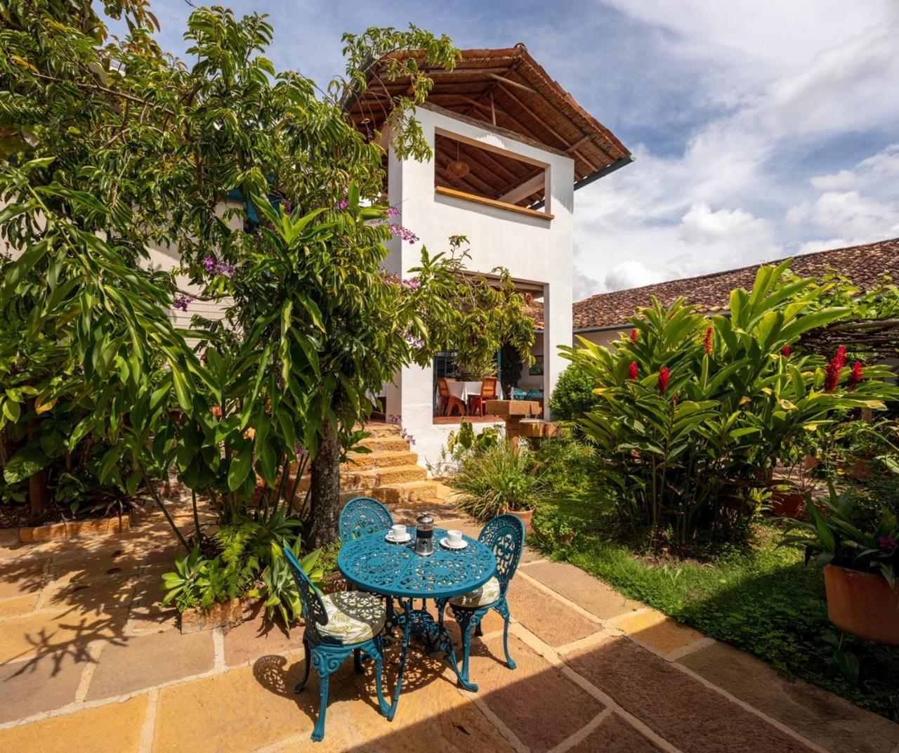 Posada Del Campanario Barichara Esterno foto